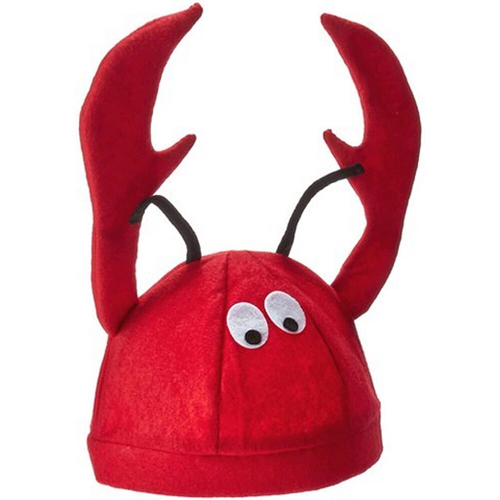 9624 Novelty Party Hats Funny Costume Hats Crab Hat & Crayfish 2 Pack Set - Picture 5 of 6